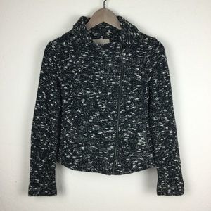 Black white tweed jacket